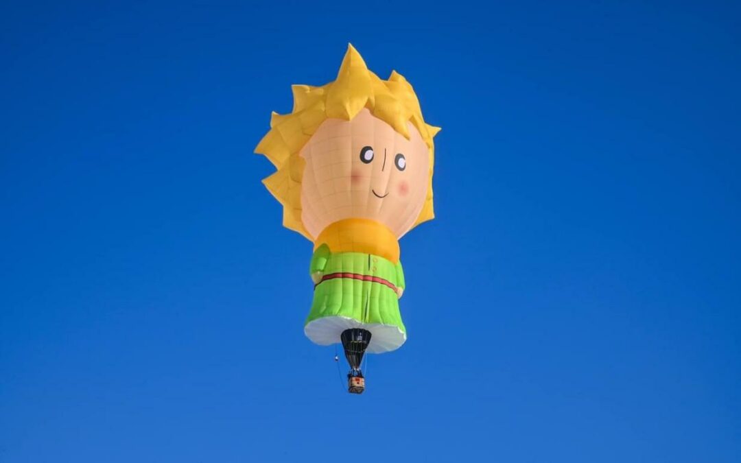 La Montgolfière du Petit Prince s’est envolée au-dessus des Alpes suisses ! 