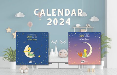 The Little Prince S New 2024 Calendars Le Petit Prince   Blog Calendrier 2024 EN 480x307 