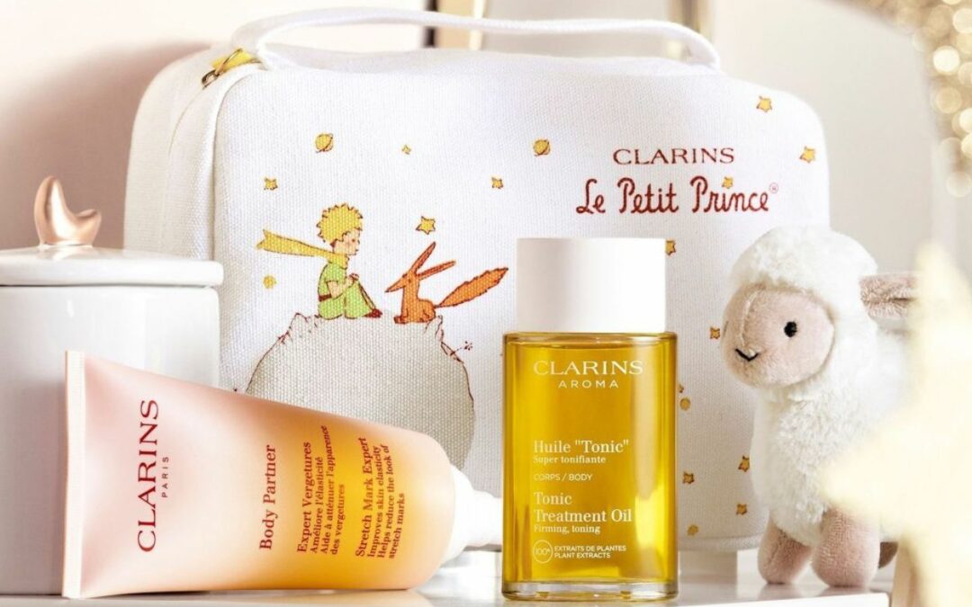 La trousse de maternité Clarins pour donner la vie en beauté 