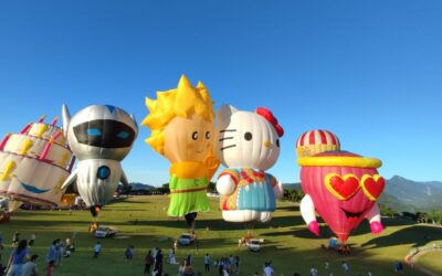 The Little Prince lands at the Taiwan International Balloon Festival!