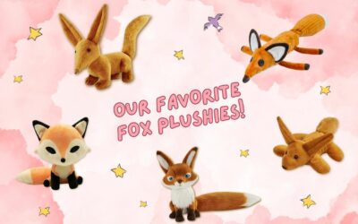 Our favorite Fox plushes from our online store