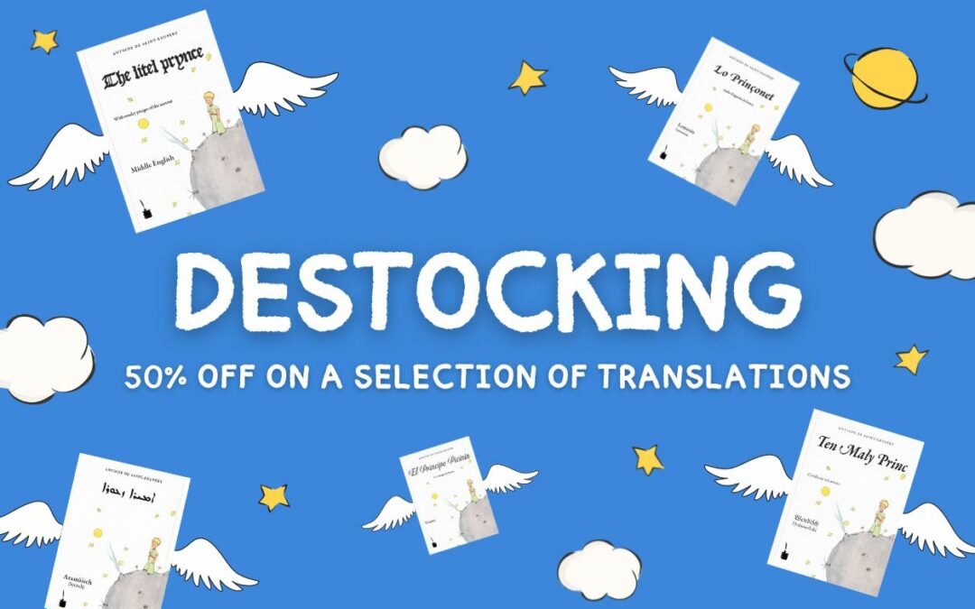 Complete your collection with our Little Prince translations at 50% off