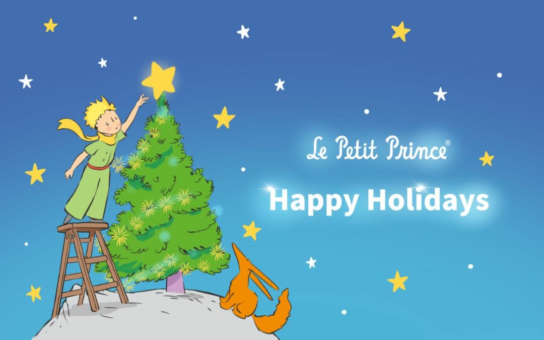 The Little Prince wishes you Happy Holidays 🎄