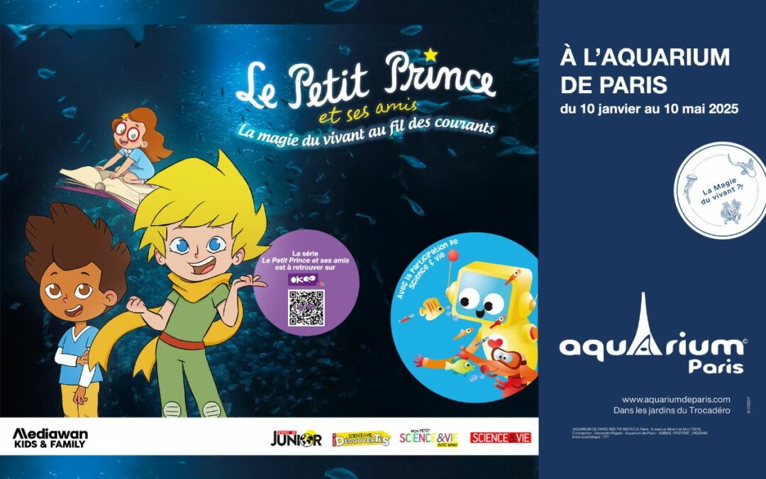 Le Petit Prince et ses amis débarquent à l’Aquarium de Paris